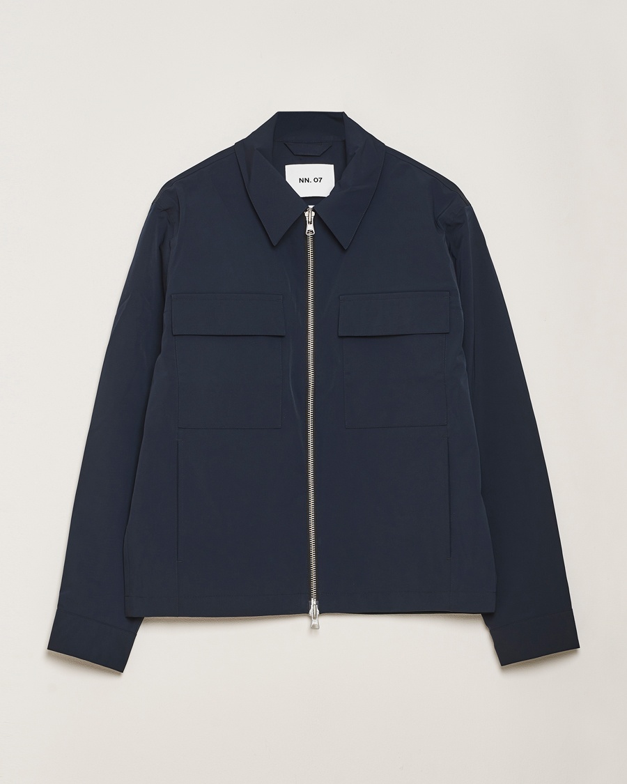 Herr | NN07 | NN07 | Alban Bomber Jacket Navy Blue