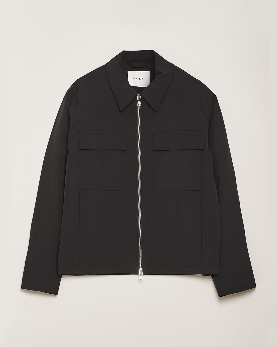 Herr | Jackor | NN07 | Alban Bomber Jacket Black