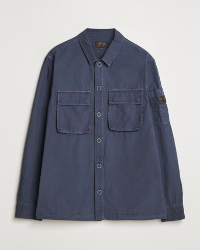 Herr | Skjortjackor | Barbour International | Kenneth GD Overdye Overshirt Navy