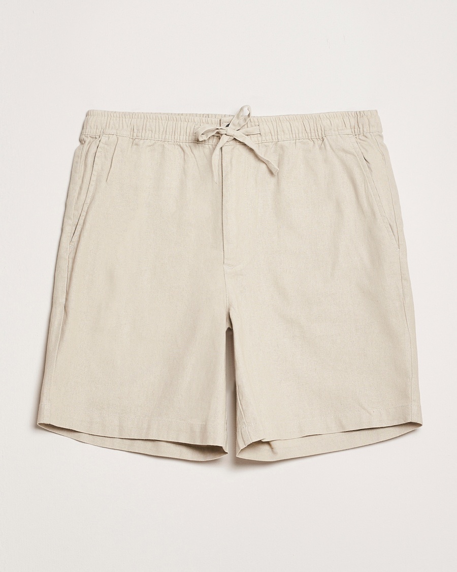 Herr | Linneshorts | Barbour Lifestyle | Cotton/Linen Relaxed Shorts Mist