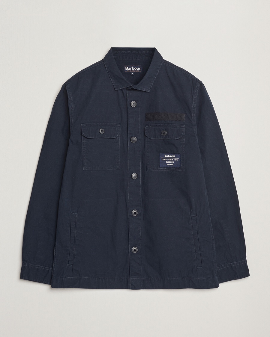 Herr | Overshirts | Barbour Lifestyle | Bidlam Overshirt Navy