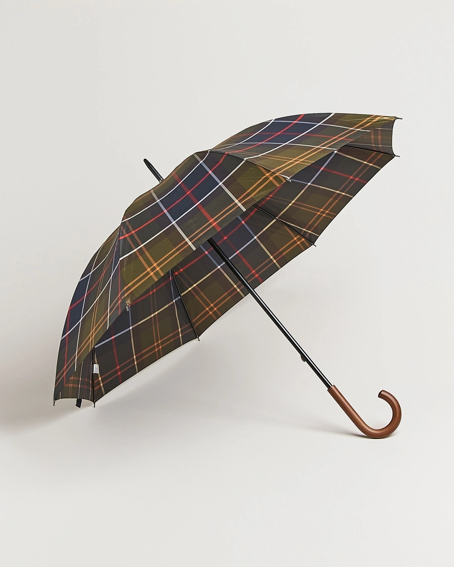 Barbour Lifestyle Barbour LifestyleFull Length Tartan UmbrellaClassic Tartan – Grön
