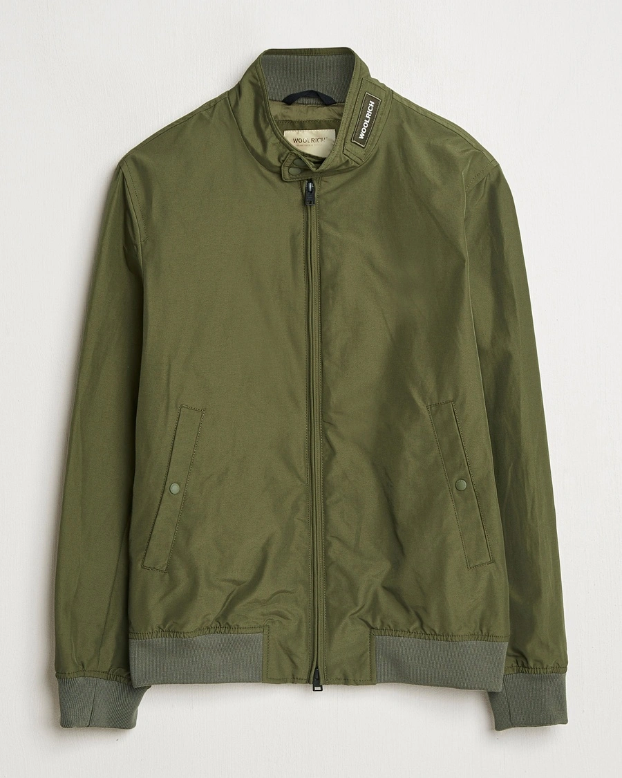 Herr | Kläder | Woolrich | Cruiser Bomber Jacket Greenstone