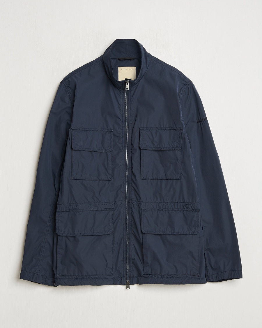 Herr | Kläder | Woolrich | Urban Field Jacket Melton Blue