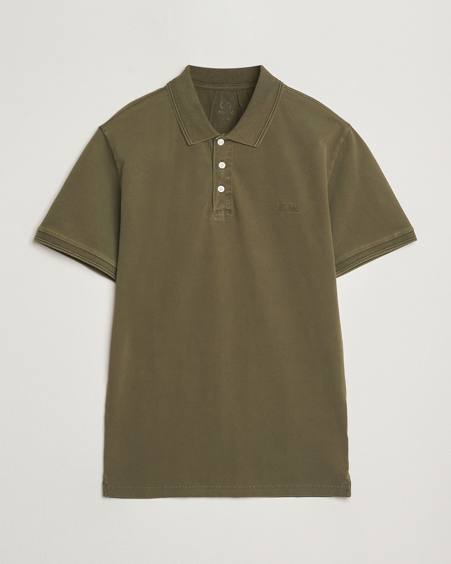 Herr | Kläder | Woolrich | Mackinack Polo Greenstone