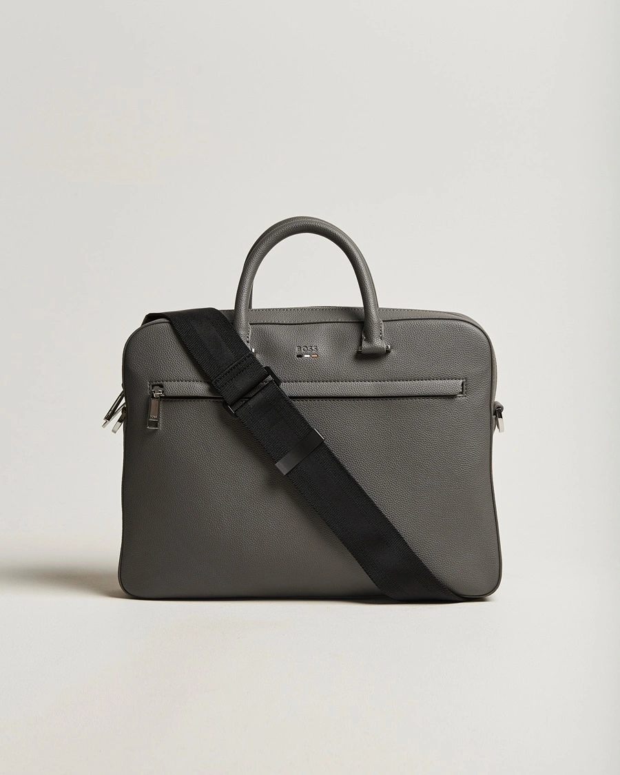 Herr | Väskor | BOSS BLACK | Ray Document Case Dark Grey