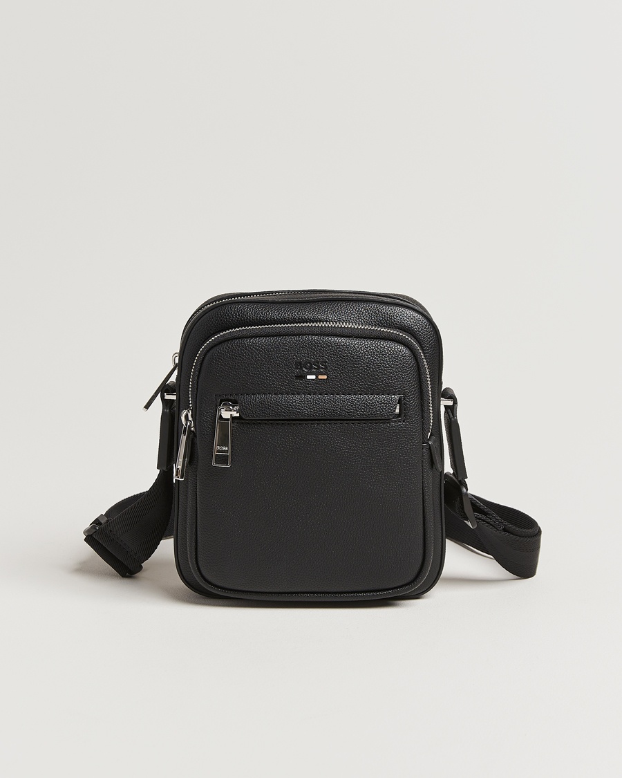 Herr | Axelremsväskor | BOSS BLACK | Ray Mini Crossbody Bag Black