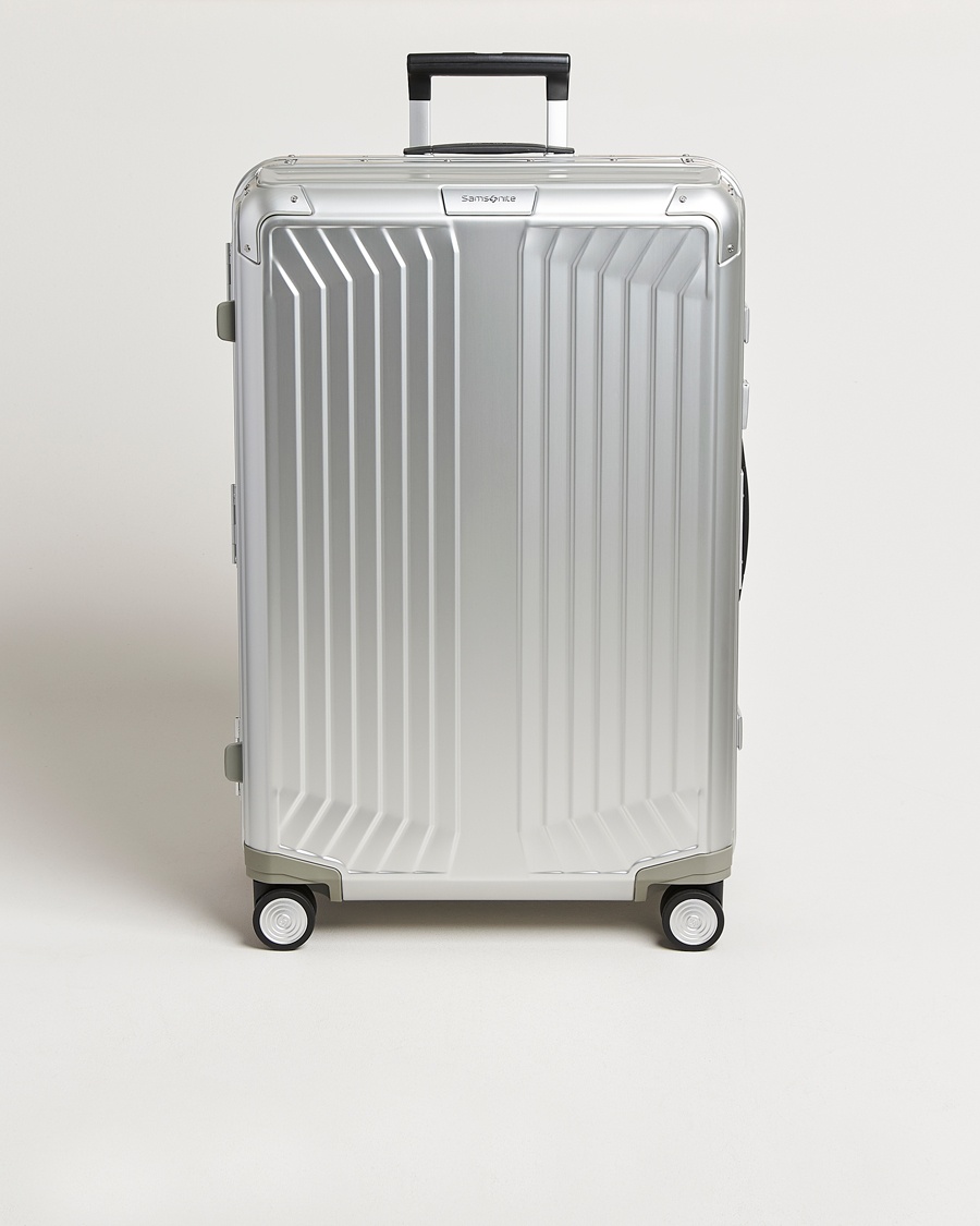 Samsonite Lite-Box Alu Spinner Check-In Aluminium – Silver