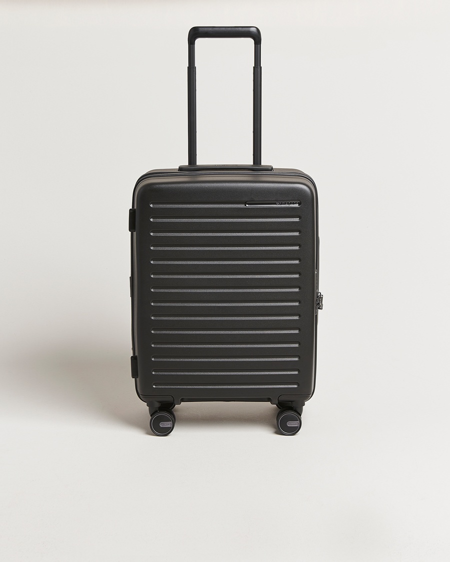 Samsonite Restackd Spinner Carry-On Black – Svart