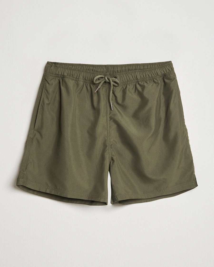 Herr | Bread & Boxers | Bread & Boxers | Swimshorts Dark Army Green