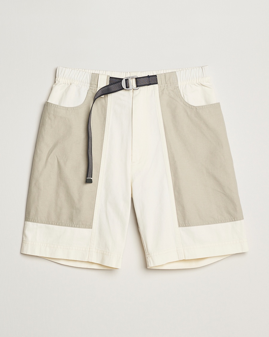 Sail Racing Breeze Cotton Twill Blocked Shorts Off White – Vit