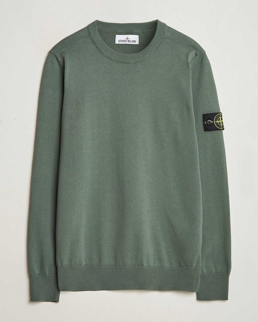 Herr | | Stone Island | Soft Organic Cotton Crew Neck Musk