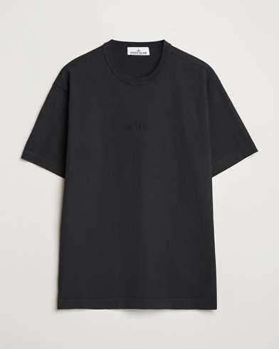 Herr | | Stone Island | Center Logo T-Shirt Black
