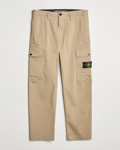 Herr | Senast inkommet | Stone Island | Regular Fit Cotton Stretch Cargo Pants Biscuit