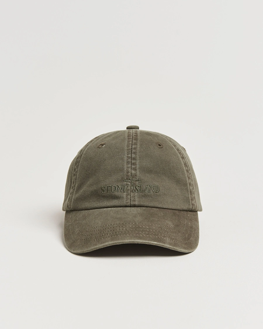 Herr | Senast inkommet | Stone Island | Cotton Gabardine Cap Military Green