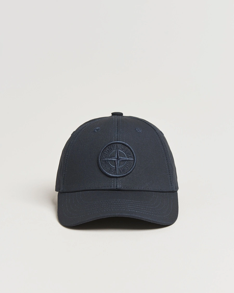 Herr | | Stone Island | Classic Cotton Cap Navy Blue