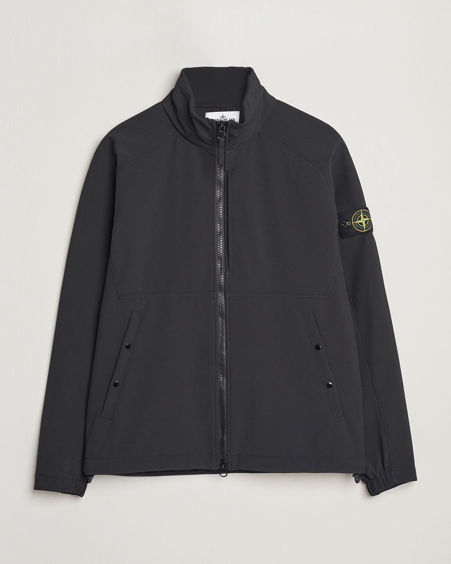 Herr | Funktionsjackor | Stone Island | Soft Shell Jacket Black