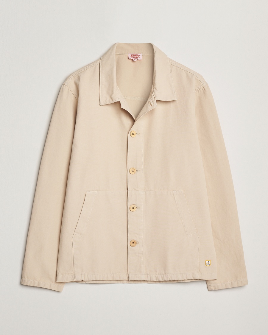 Herr | Casual | Armor-lux | Veste Pecheur Heritage Overshirt Oyster Clair