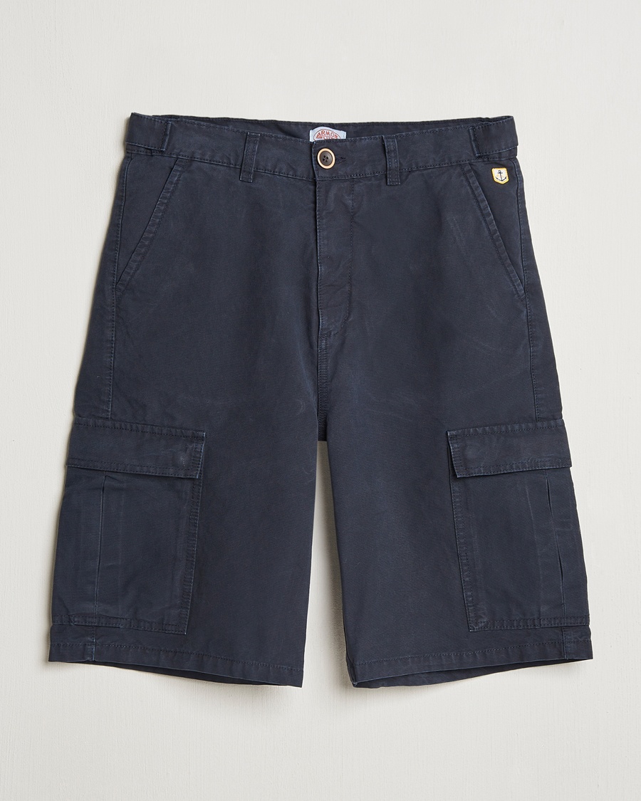Herr | Cargoshorts | Armor-lux | Heritage Cargo Shorts Rich Navy