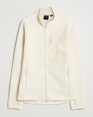 Herr | Peak Performance | Peak Performance | Pile Full Zip Vintage White