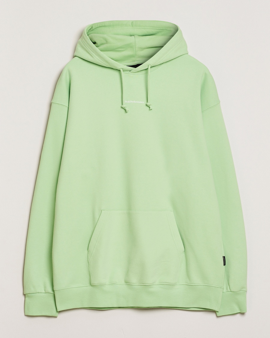 Herr | Peak Performance | Peak Performance | Original Terry Hoodie Vivid Green