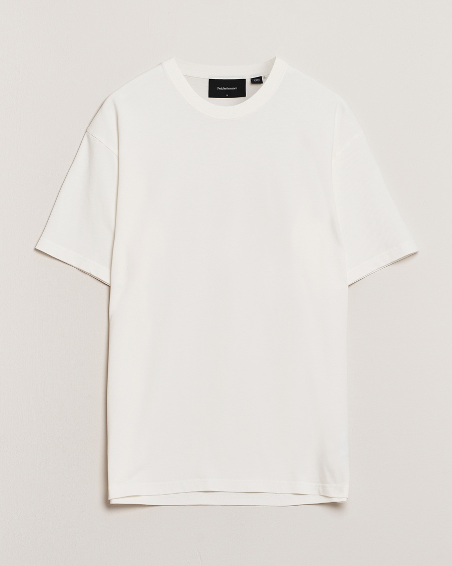 Herr | Peak Performance | Peak Performance | Heavy Cotton Crew Neck T-Shirt Off White