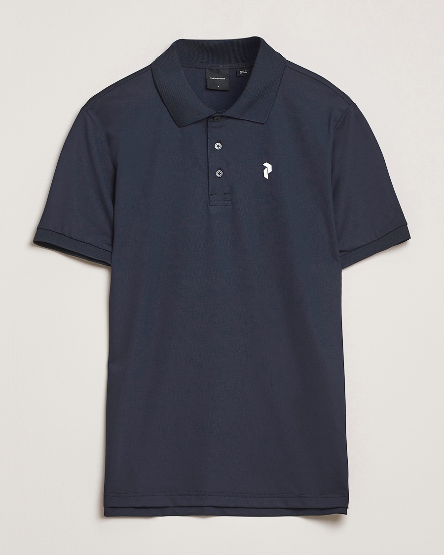Herr | Funktions T-shirts | Peak Performance | Vespar Performance Polo Salute Blue