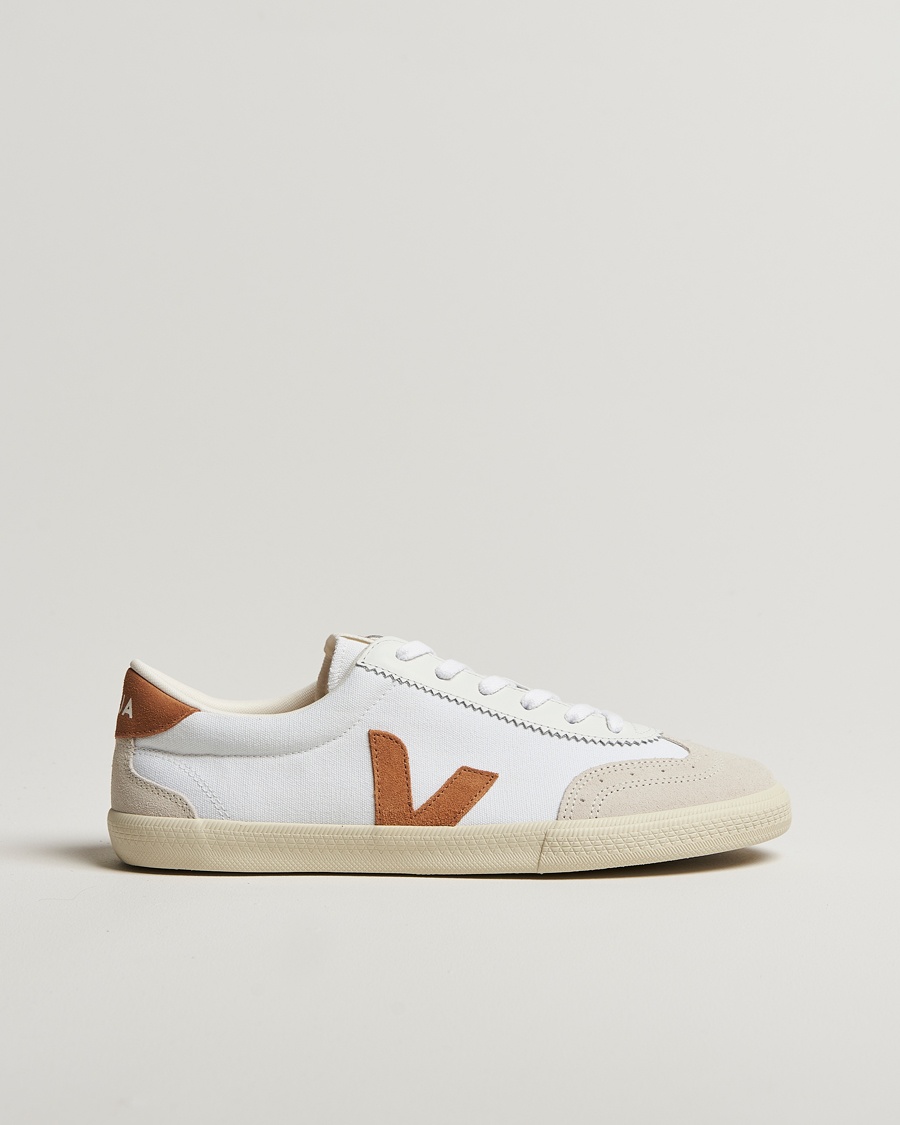 Herr | | Veja | Volley Sneaker White/Umber