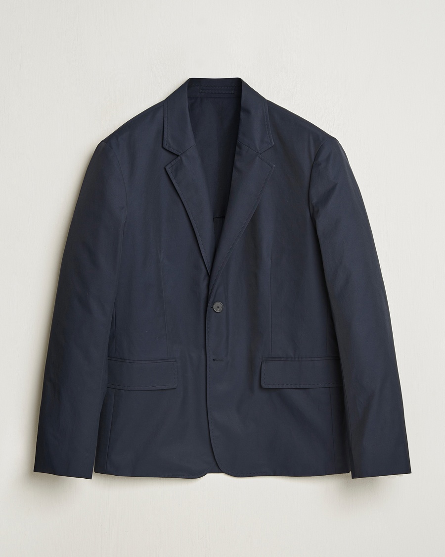 Herr | Bomullskavajer | Lanvin | Soft Constructed Blazer Navy