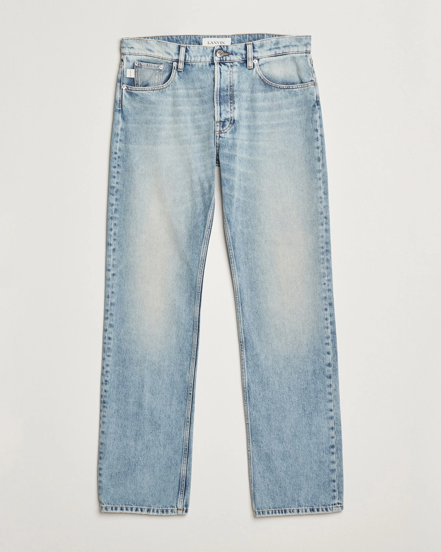 Herr | Jeans | Lanvin | Straight Leg Jeans Light Blue Wash