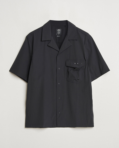 Herr | Oakley | Oakley | Cuban Collar Short Sleeve Shirt Blackout