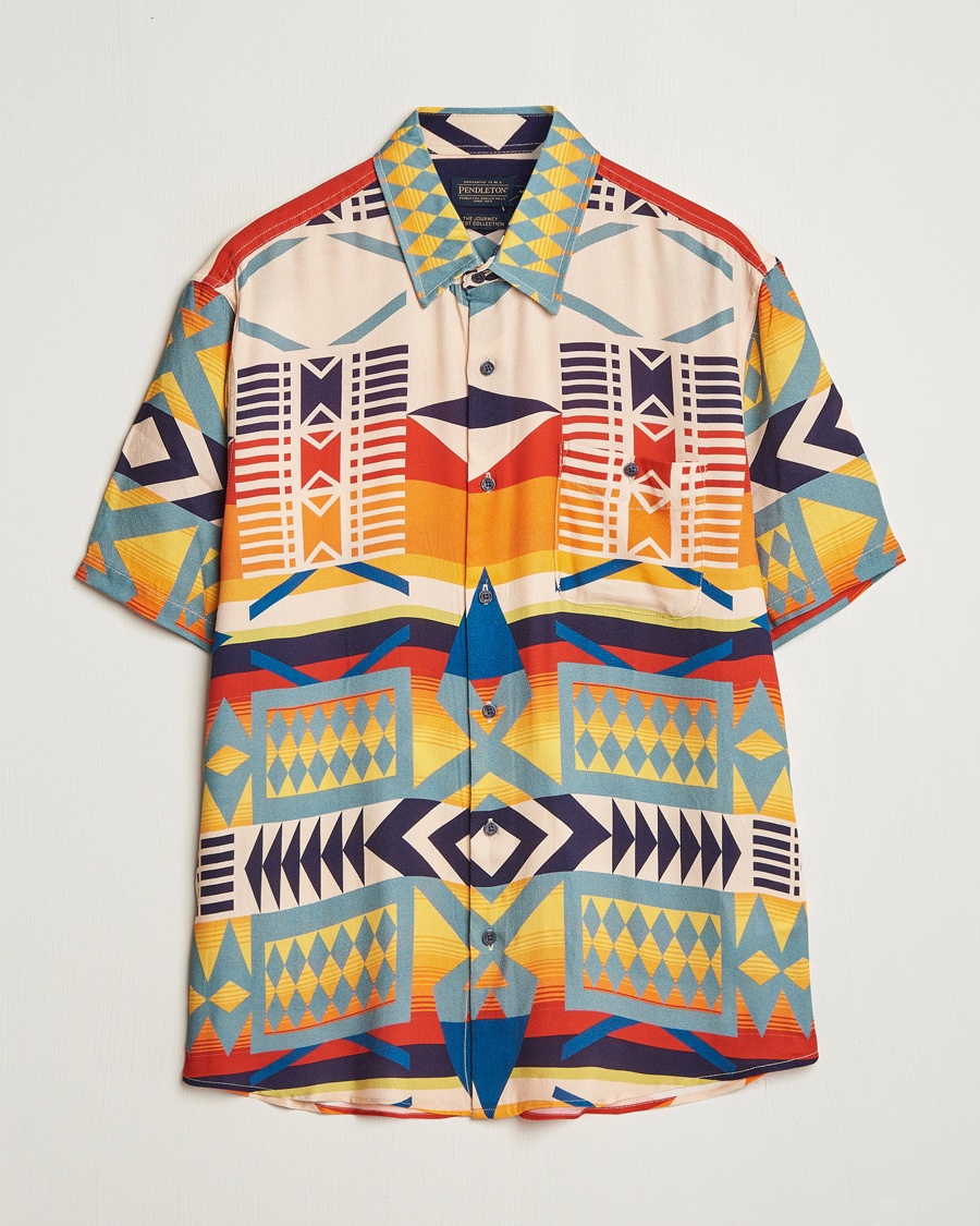 Herr | Kortärmade skjortor | Pendleton | Vacation Shirt Fire Legend