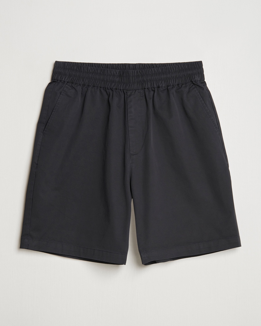 Herr | Drawstringshorts | Axel Arigato | Stitch Embroidered Shorts Black