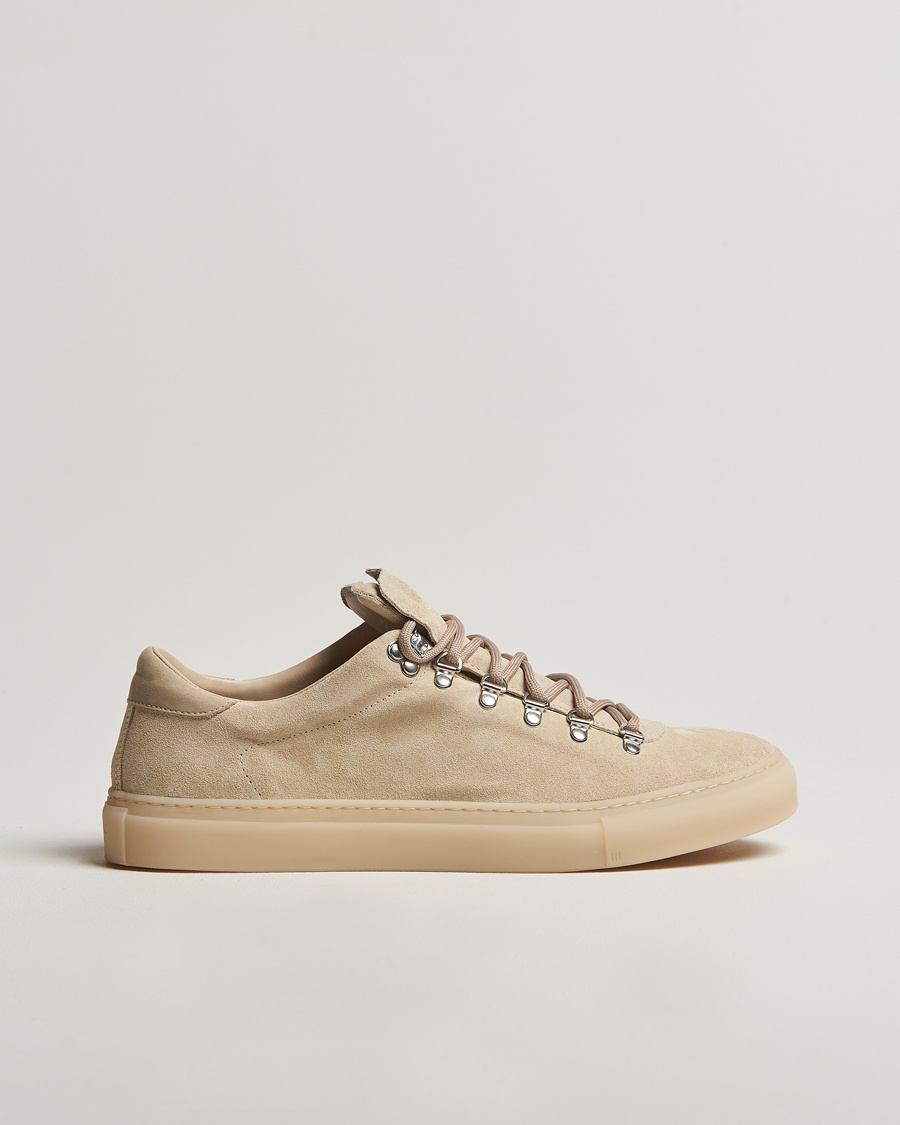 Herr | | Diemme | Marostica Low Sneaker Light Taupe Suede