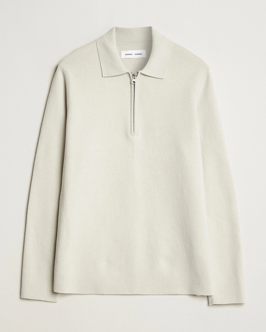 Samsøe Samsøe Guna Half Zip Moonstruck – Beige