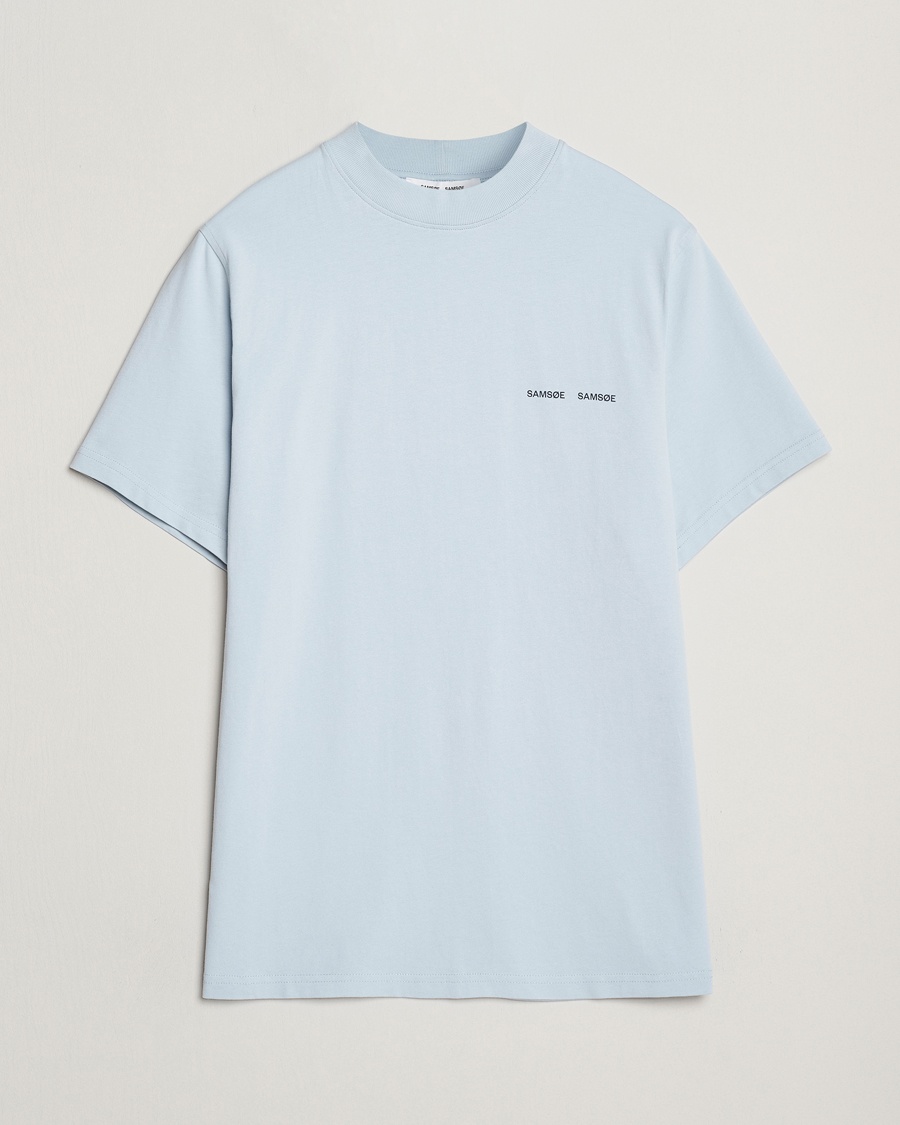 Herr | Business & Beyond | Samsøe Samsøe | Norsbro Organic Cotton T-Shirt Skyway