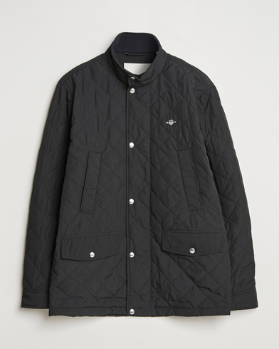 Herr | Senast inkommet | GANT | Quilted Windcheater Mid-Length Jacket Black
