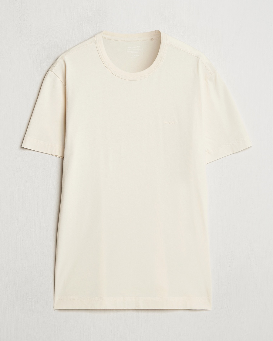 Herr | GANT | GANT | Sunfaded T-Shirt Ivory White