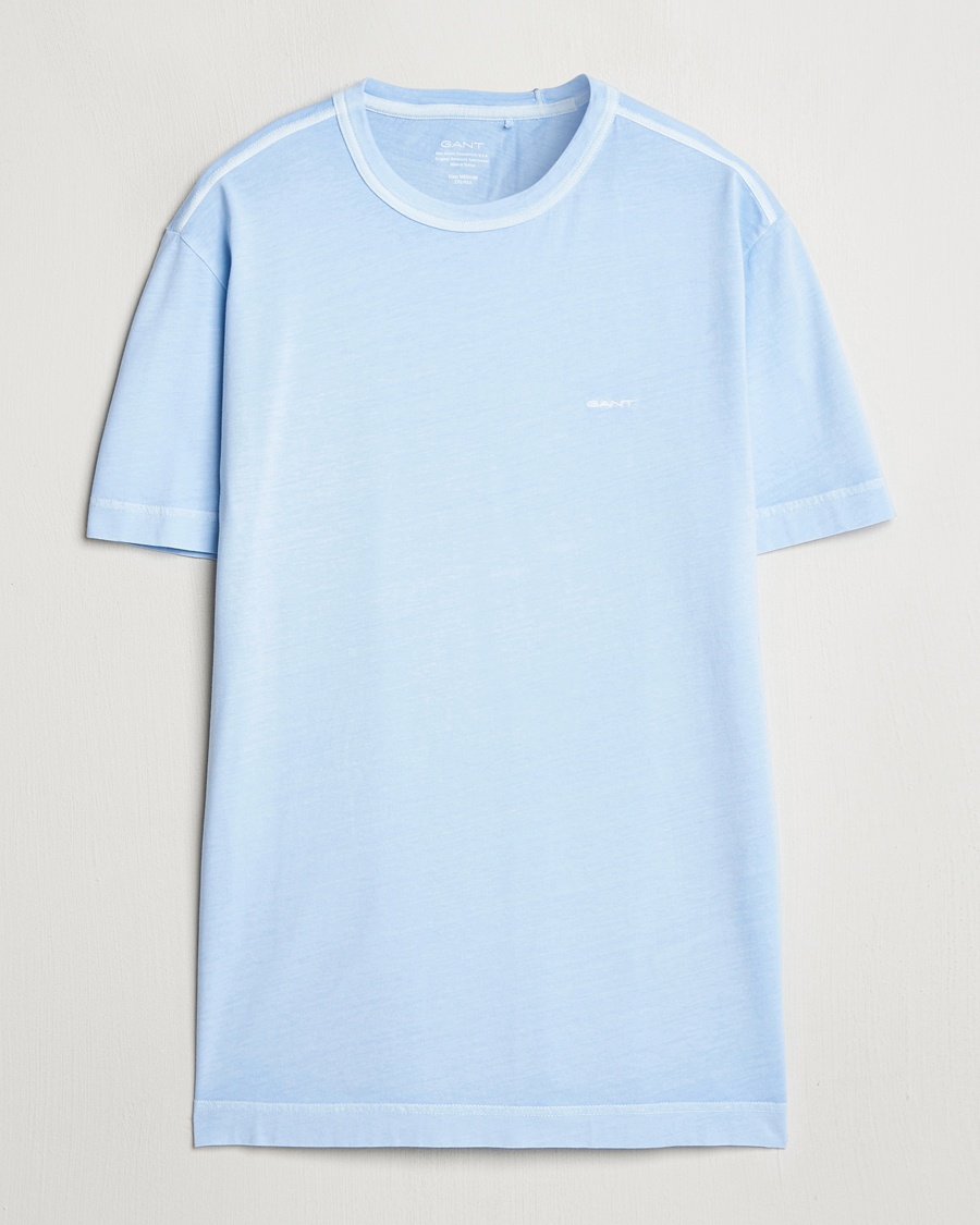 Herr | GANT | GANT | Sunfaded T-Shirt Fresh Blue