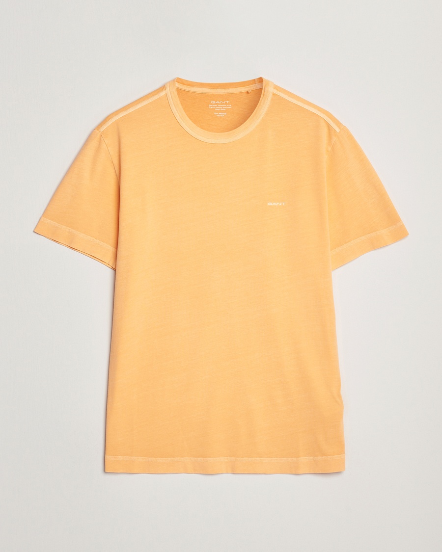 Herr | T-Shirts | GANT | Sunfaded T-Shirt Peachy Orange