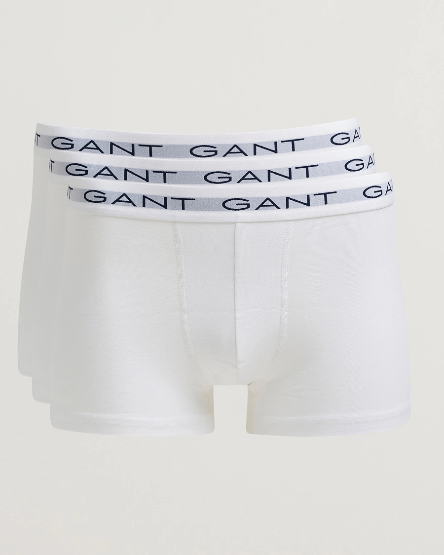 Herr | Business & Beyond - Casual | GANT | 3-Pack Trunks White