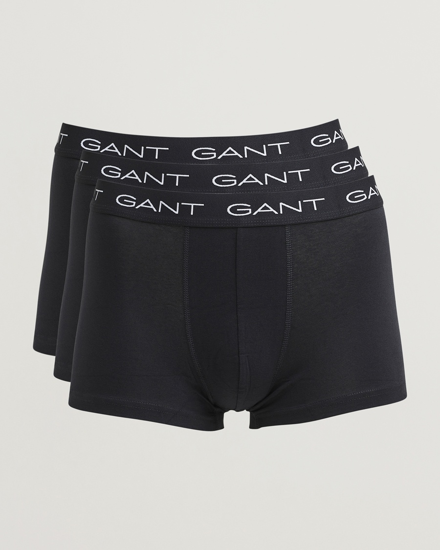 Herr | Business & Beyond - Casual | GANT | 3-Pack Trunks Black