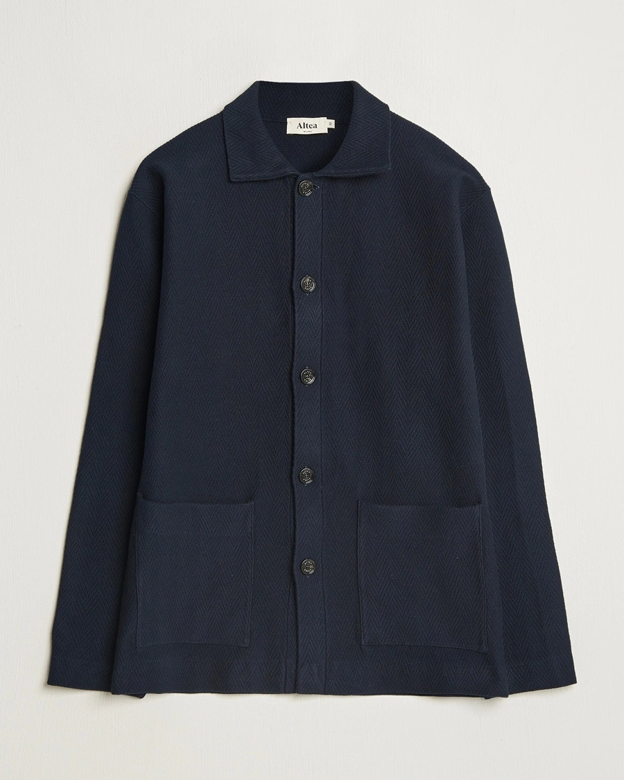Herr | Dressade jackor | Altea | Chevron Chore Jacket Navy