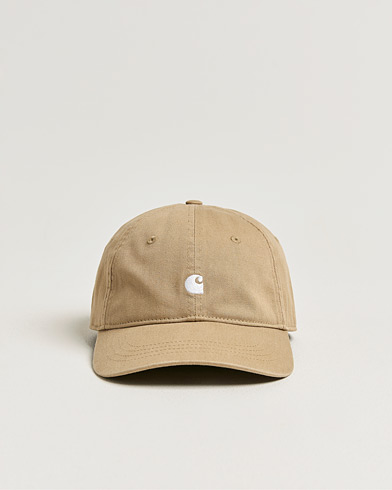 Carhartt WIP Madison Logo Cap Leather – Brun