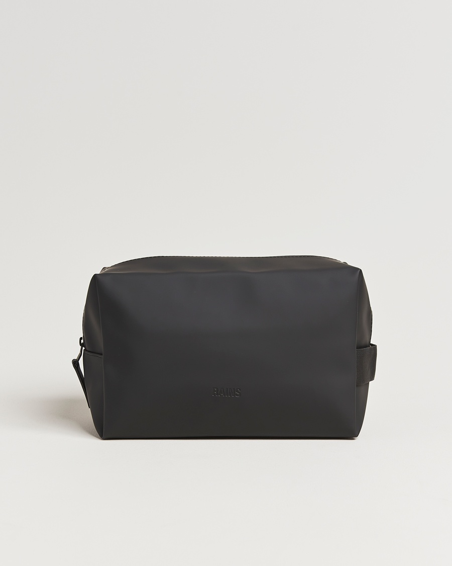 RAINS Washbag Large Black – Svart
