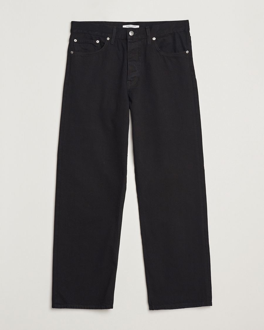 Herr | Svarta jeans | Sunflower | Loose Jeans Black Rinse
