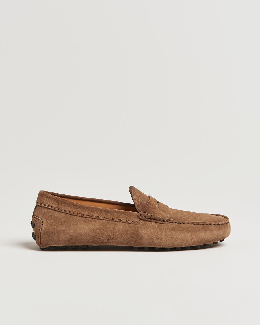 Herr | Skor | Tod's | Gommino Carshoe Brown Suede