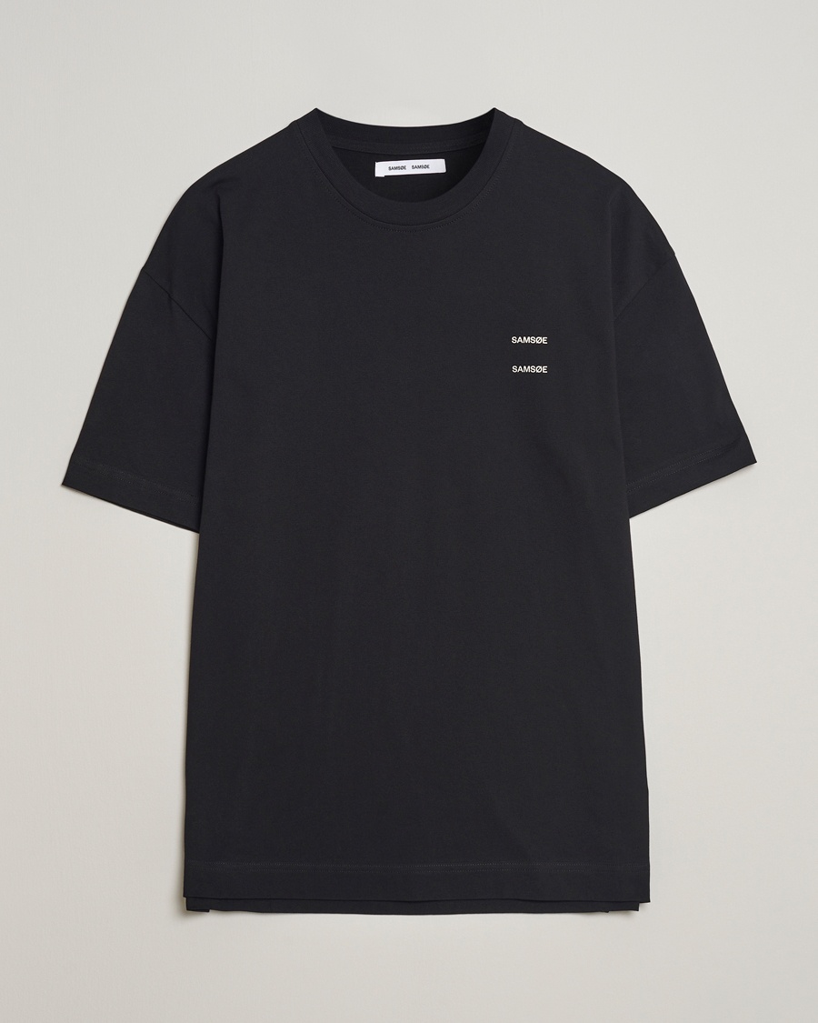 Herr | Business & Beyond | Samsøe Samsøe | Joel Organic Cotton T-Shirt Black