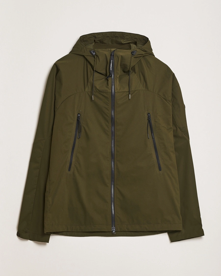 Herr | Funktionsjackor | C.P. Company | Pro-Tek Lens Hooded Jacket Olive