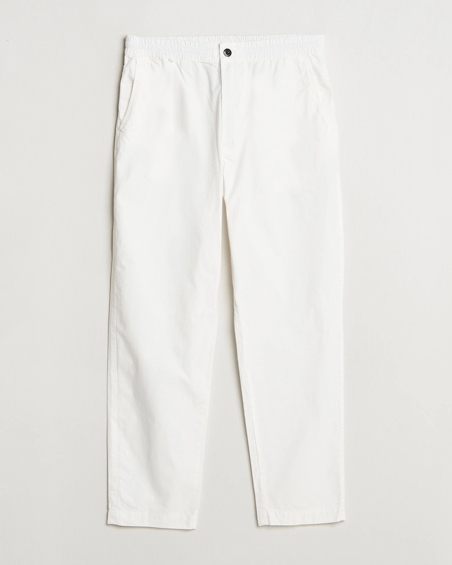 Herr | Drawstringbyxor | C.P. Company | Microreps Drawstring Pants White